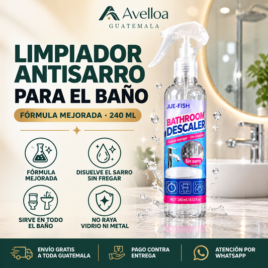 Espuma antisarro para baño — Avelloa Guatemala