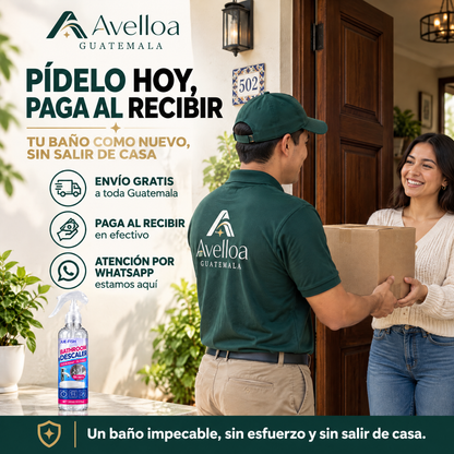 Espuma antisarro para baño — Avelloa Guatemala